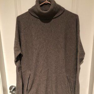 Cowl-neck Merino Wool Jumper